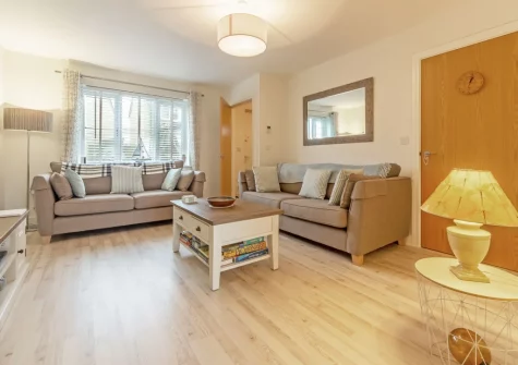 The living room at The Seahouse, Portreath