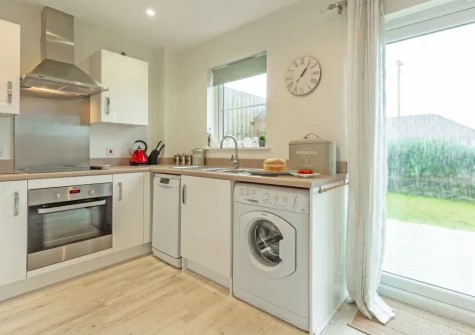The kitchen at The Seahouse, Portreath