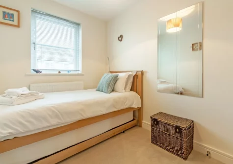 Bedroom #3 at The Seahouse, Portreath