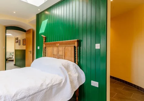 Bedroom #1 at The Secret Burrow, Abbotsham