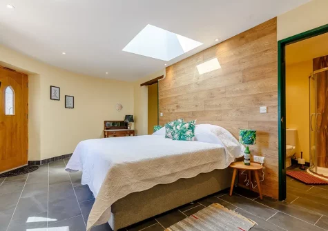 Bedroom #2 at The Secret Burrow, Abbotsham