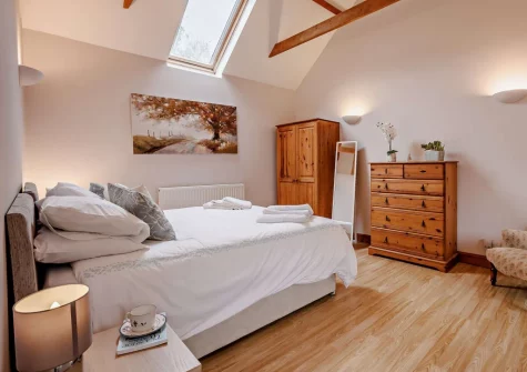 Bedroom #1 at The Shippen at Upper Yeoland, Swimbridge