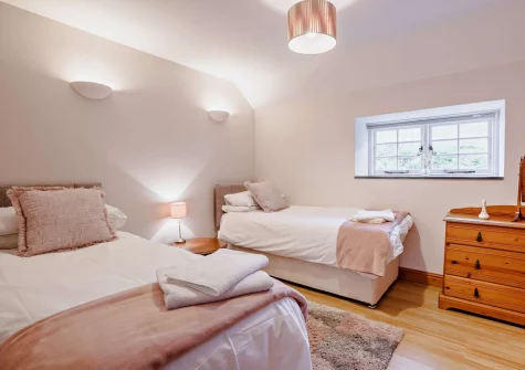 Bedroom #2 at The Shippen at Upper Yeoland, Swimbridge