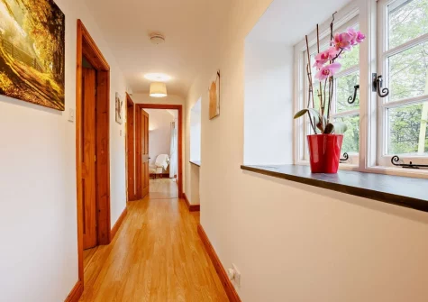 The hallway at The Shippen at Upper Yeoland, Swimbridge