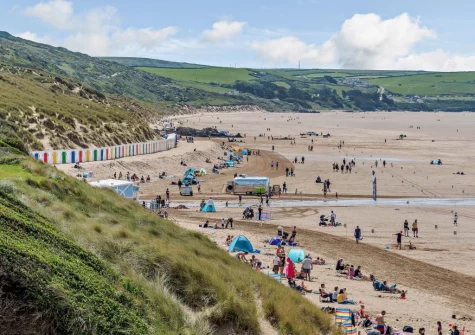 The Shippen at Upper Yeoland is an ideal base for visiting Woolacombe Beach