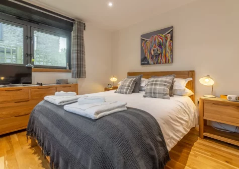 Bedroom #1 at The Shires at Presingoll Barns, St Agnes