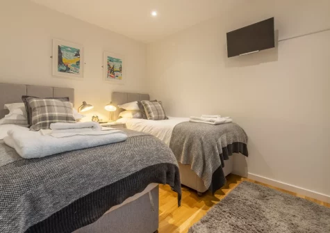 Bedroom #2 at The Shires at Presingoll Barns, St Agnes