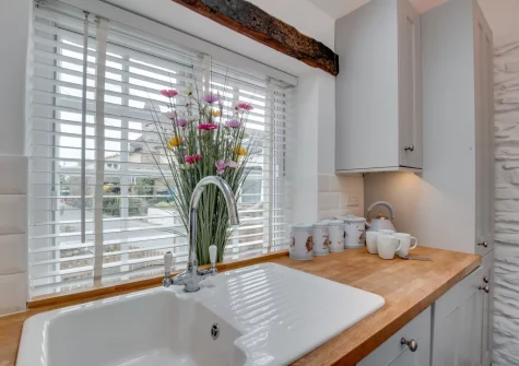 The kitchen at The Smithy, Croyde