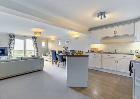 The kitchen at The Spinnakers, Newquay
