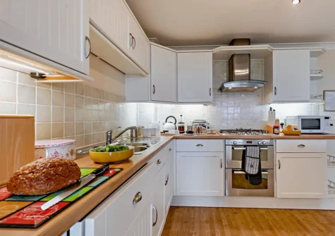 The kitchen at The Spinnakers, Newquay