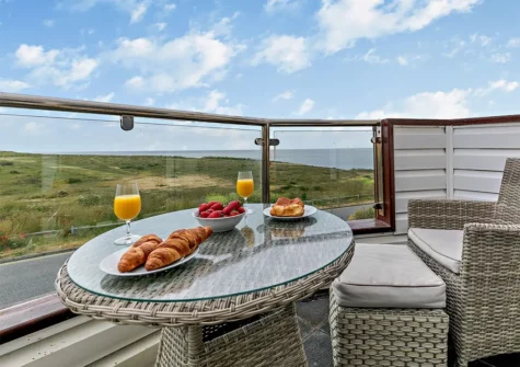 The balcony at The Spinnakers, Newquay