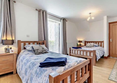 Bedroom #2 at The Stables at Brea Farm, Trevegean