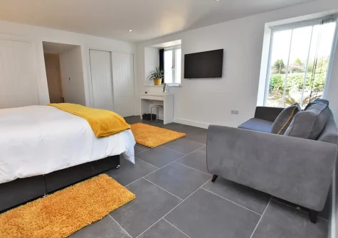 Bedroom #1 at The Stables at Glen View, Burncoose