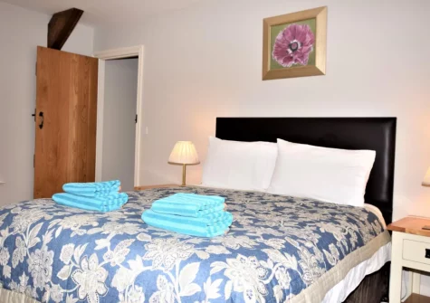 Bedroom #1 at The Stables, Lynton