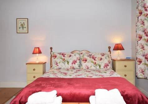 Bedroom #2 at The Stables, Lynton