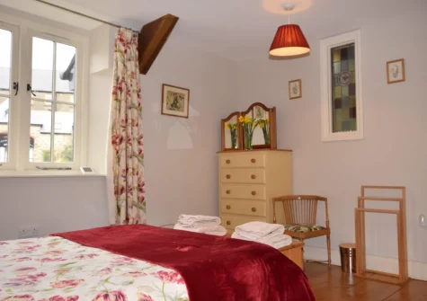 Bedroom #2 at The Stables, Lynton