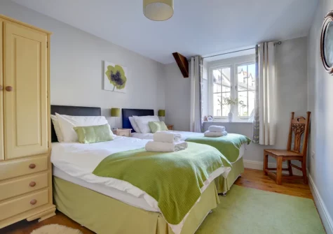 Bedroom #3 at The Stables, Lynton