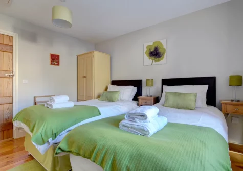 Bedroom #3 at The Stables, Lynton