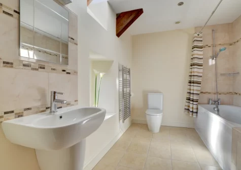 The second bathroom at The Stables, Lynton