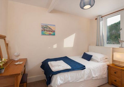 Bedroom #2 at The Starfish, 2 Harbour Lights, Brixham