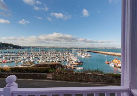 The view from The Starfish, 2 Harbour Lights, Brixham