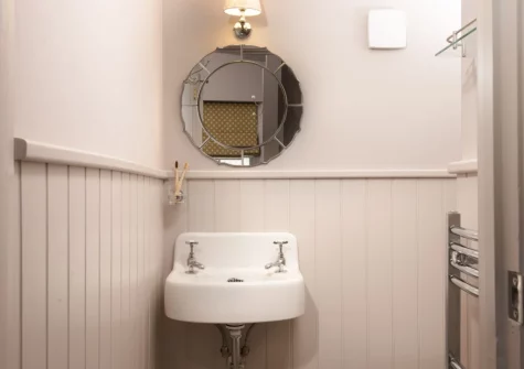 The separate WC at The Store Room, Mousehole