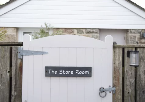 The Store Room is a charming boutique cottage, with elegant furnishings, a wood-burning stove & Japanese bath in the bedroom