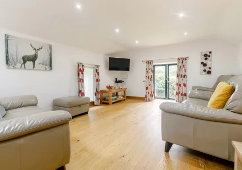 The living room at The Swallows Barn, Bray Shop