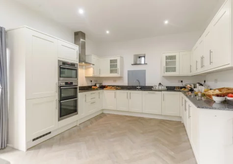 The kitchen at The Swallows Barn, Bray Shop