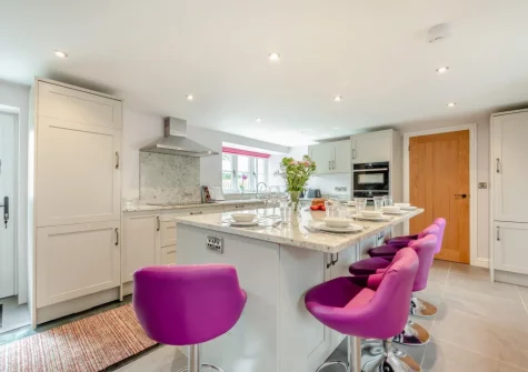 The kitchen & dining area at The Swallows Nest, Launceston
