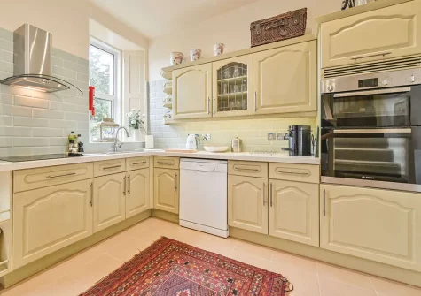 The kitchen at The Town House at Muntham, Torquay
