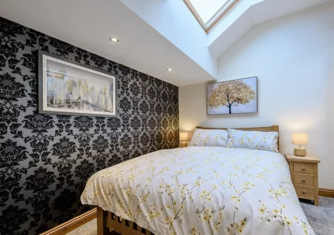 Bedroom #1 at The Trappings, Langtree