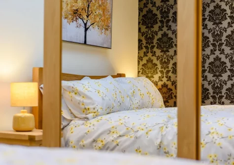 Bedroom #1 at The Trappings, Langtree