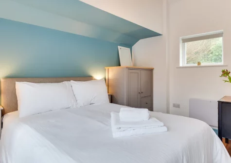 The bedroom at The Trefanny Inn, Trefanny Hill