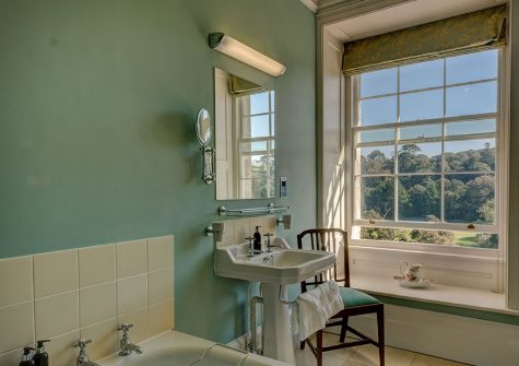 Bedroom #2 to #8 en-suite at The Vean, St Michael Caerhays