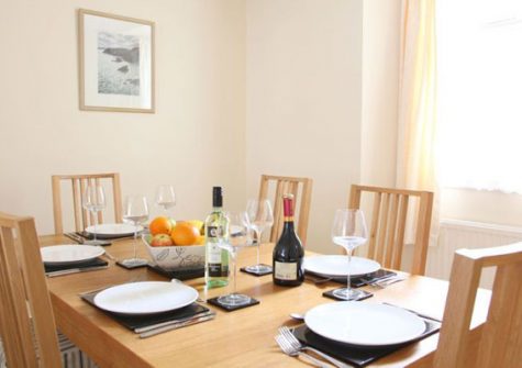 The dining area @ The View, Newquay