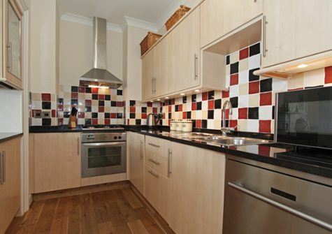 The kitchen @ The View, Pentowan House, Newquay