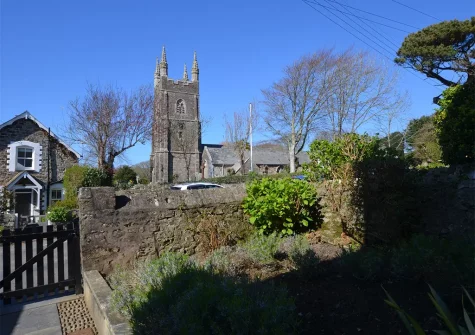 The Villa, Poughill is in an idyllic Cornishg village setting