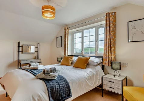 Bedroom #1 at The Wash House, Cannalidgey Farm, St Issey