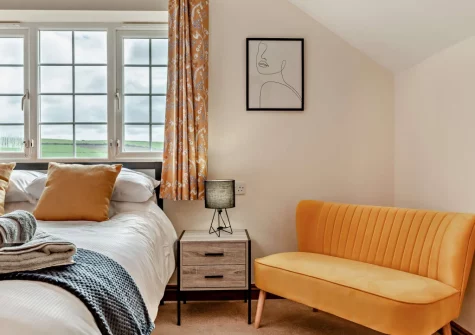 Bedroom #1 at The Wash House, Cannalidgey Farm, St Issey