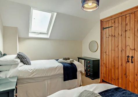 Bedroom #2 at The Wash House, Cannalidgey Farm, St Issey