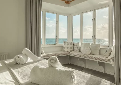 Bedroom #1 at The Watch House, Coverack
