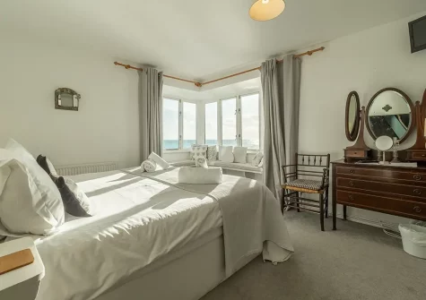 Bedroom #1 at The Watch House, Coverack