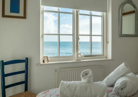 Bedroom #2 at The Watch House, Coverack