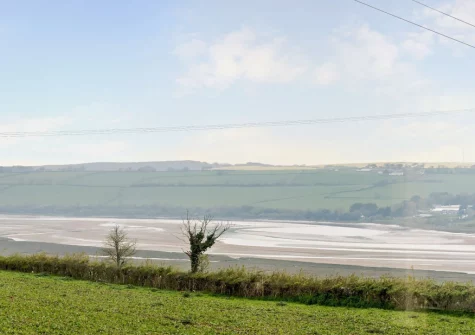 Enjoy the beautiful views over the River Taw when you stay at The Watchtower, Bickington