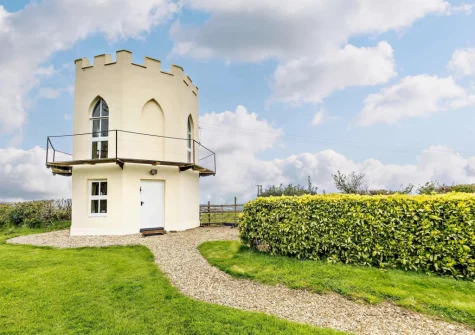 The Watchtower is a grade II listed watchtower with beautiful views over the River Taw
