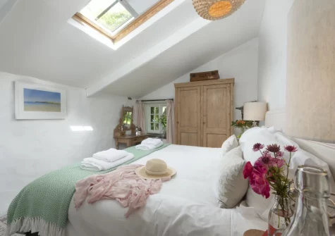 Bedroom #1 at The Watermill, Withiel