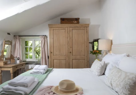 Bedroom #1 at The Watermill, Withiel