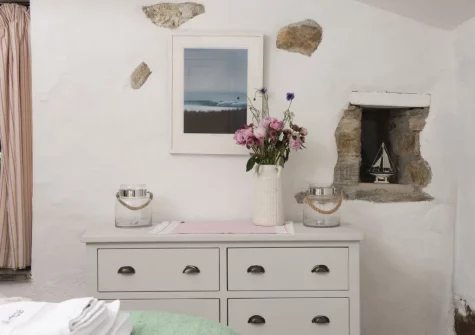 Bedroom #1 at The Watermill, Withiel