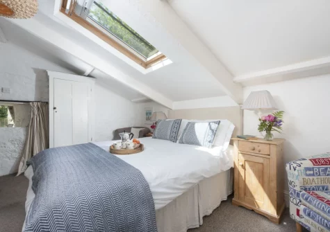 Bedroom #2 at The Watermill, Withiel